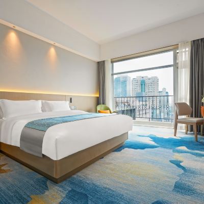 豪華景觀大床房 金紫薇酒店（成都春熙路步行街店）優惠