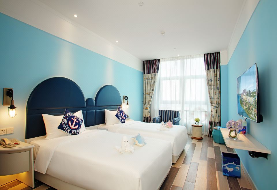 Castle Hotel Ocean Flower IslandElegant Panoramic Twin Room