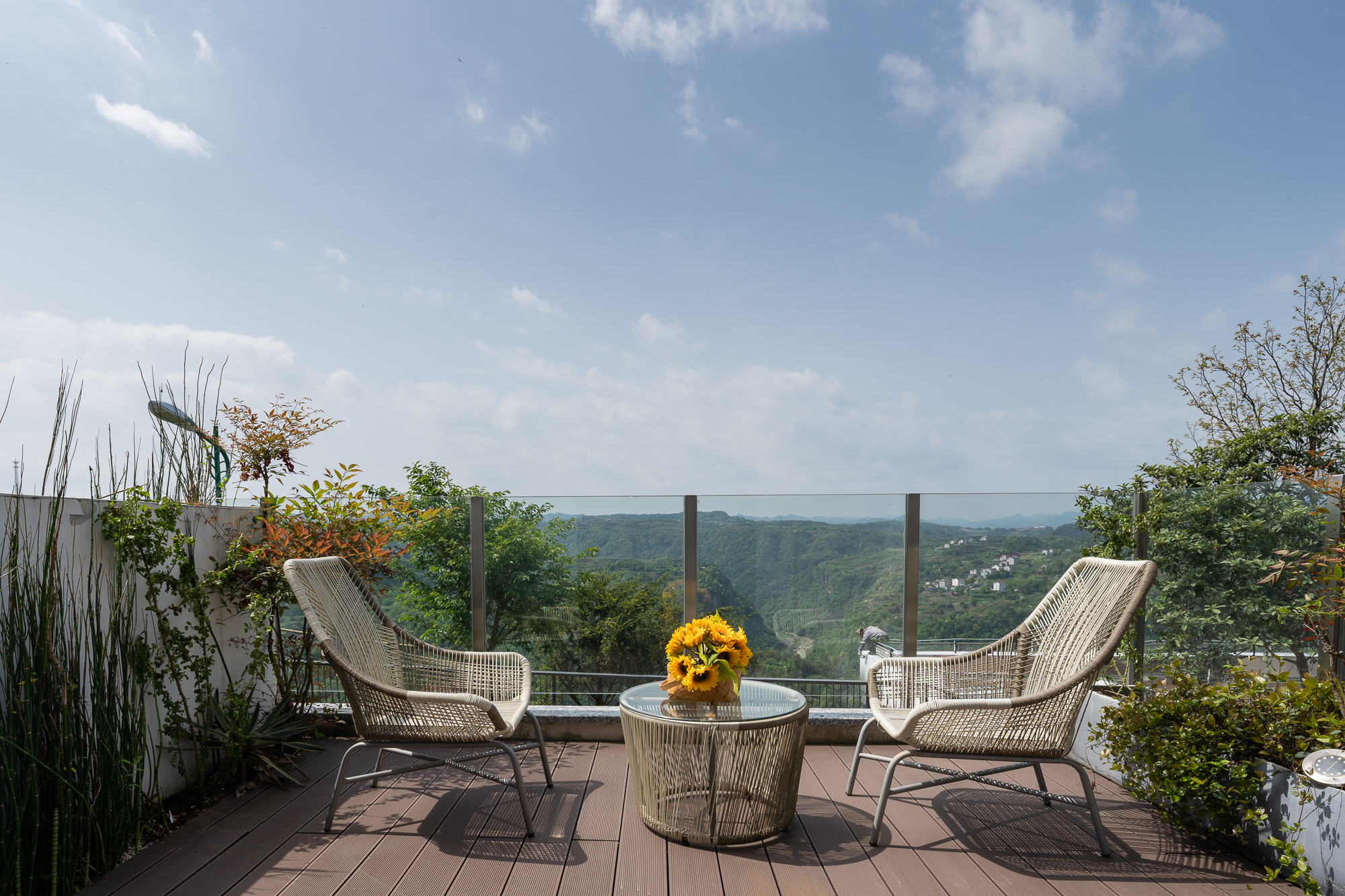 柒栖·十九山露台大床房