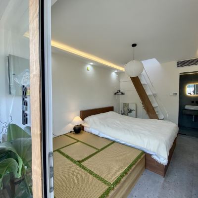 【獨立露台】新中式禪意房206 北京晨源客棧優惠