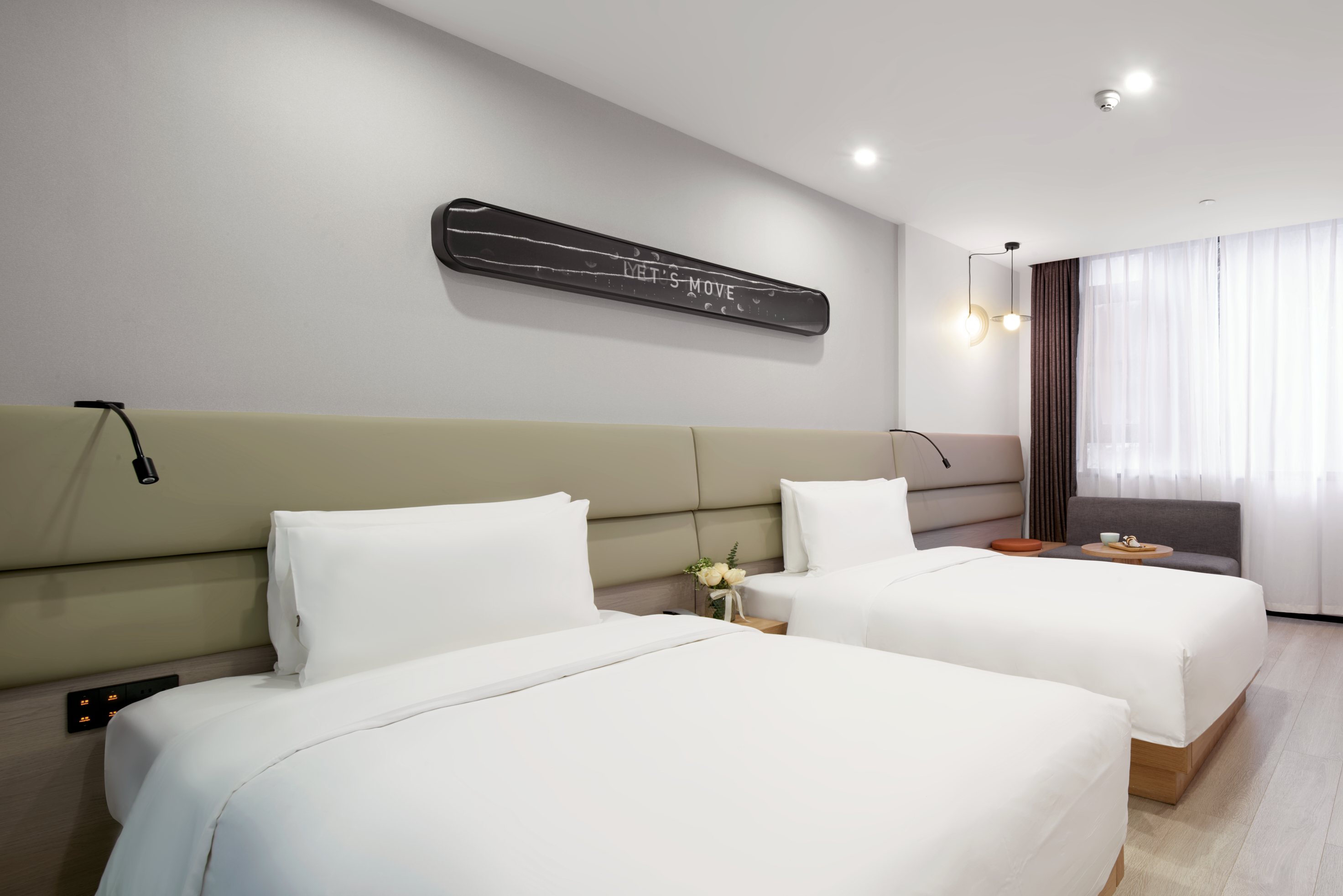 精选双床房-智能电视投屏