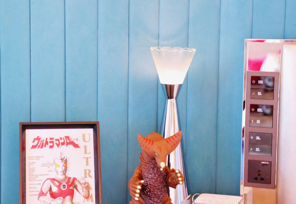 经典奥特曼亲子主题双床房