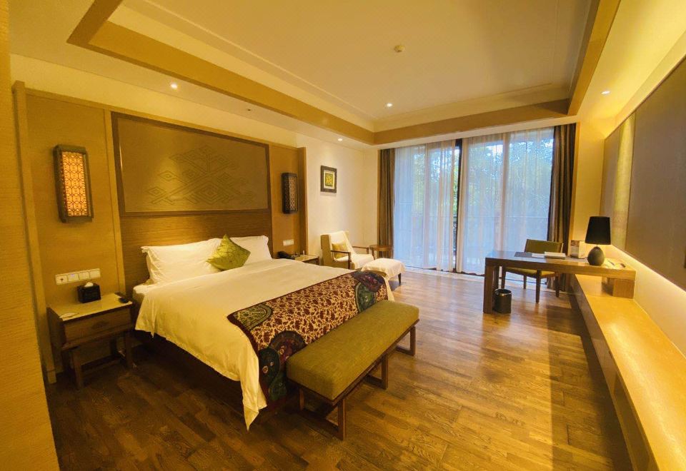 精選花園大床房