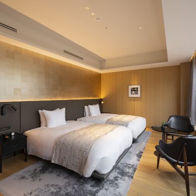 デラックスツイン 宿泊者専用無料ラウンジ付き ザ ホテル青龍 京都清水 クーポン