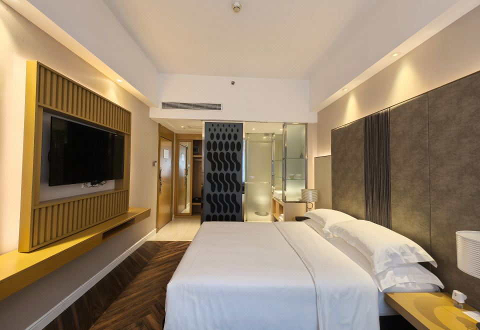 精致大床房（國貨洗護+大飄窗+記憶棉床墊）