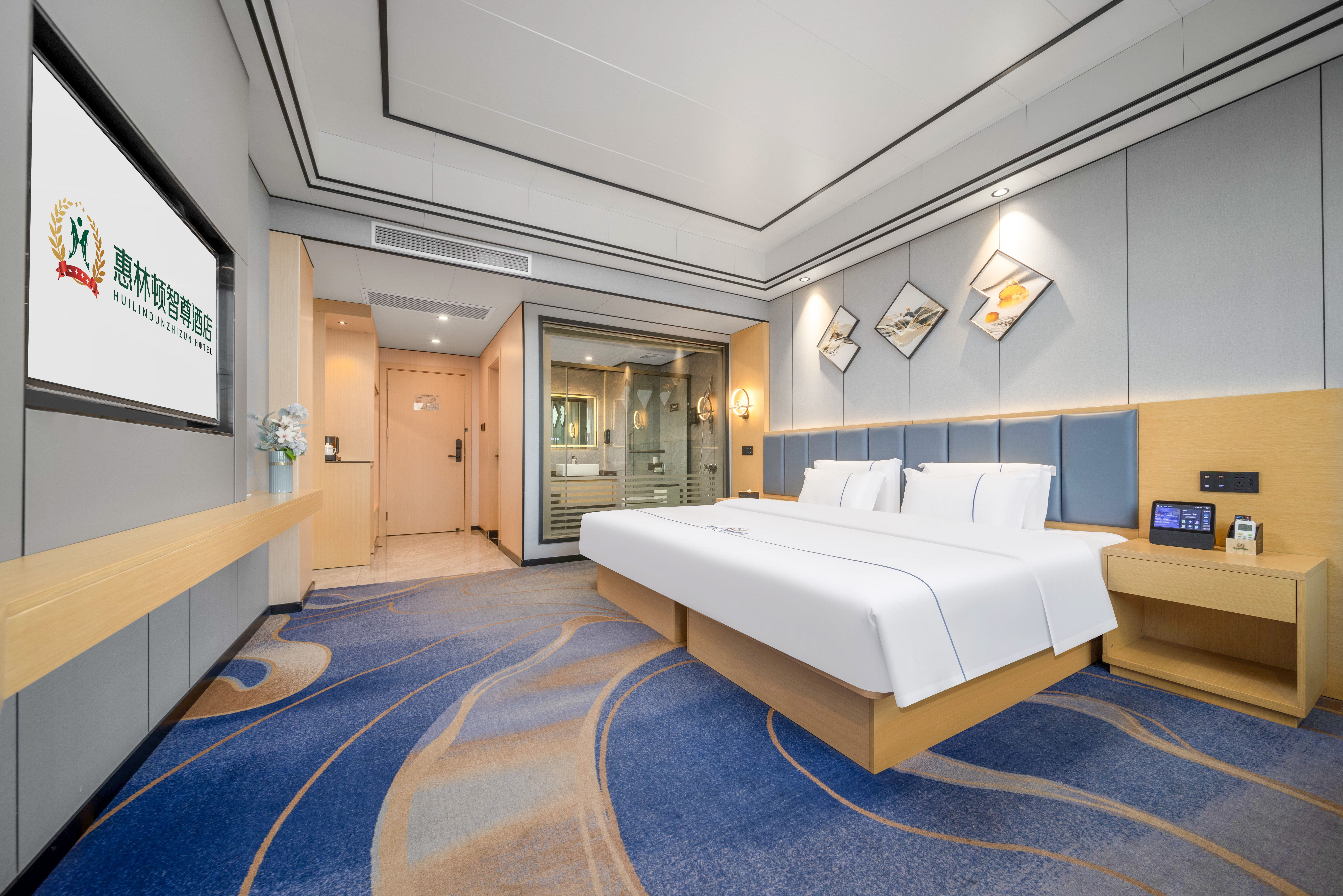 了望丨智能山景大床房+全屋语音客控+秀丽山景