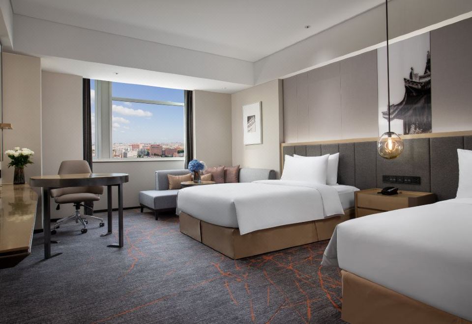 VR主题豪华双床房（VR全景游戏+星际影院）