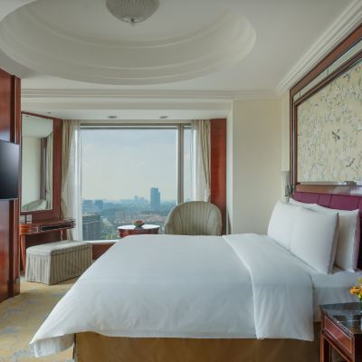 家庭五人間丨雙卧套房-看珠江一線江景 廣州香格里拉大酒店優惠