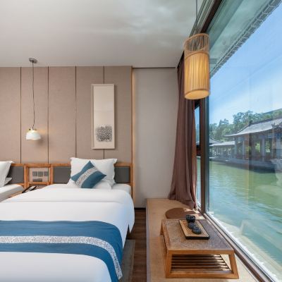 高級湖景雙床房 尚泉歷舍泉文化精品飯店優惠