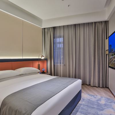 一室一廳行政套房「乾濕分離.智能客控.深睡床墊.浴袍」 杭州西湖武林廣場蘭歐國際飯店優惠