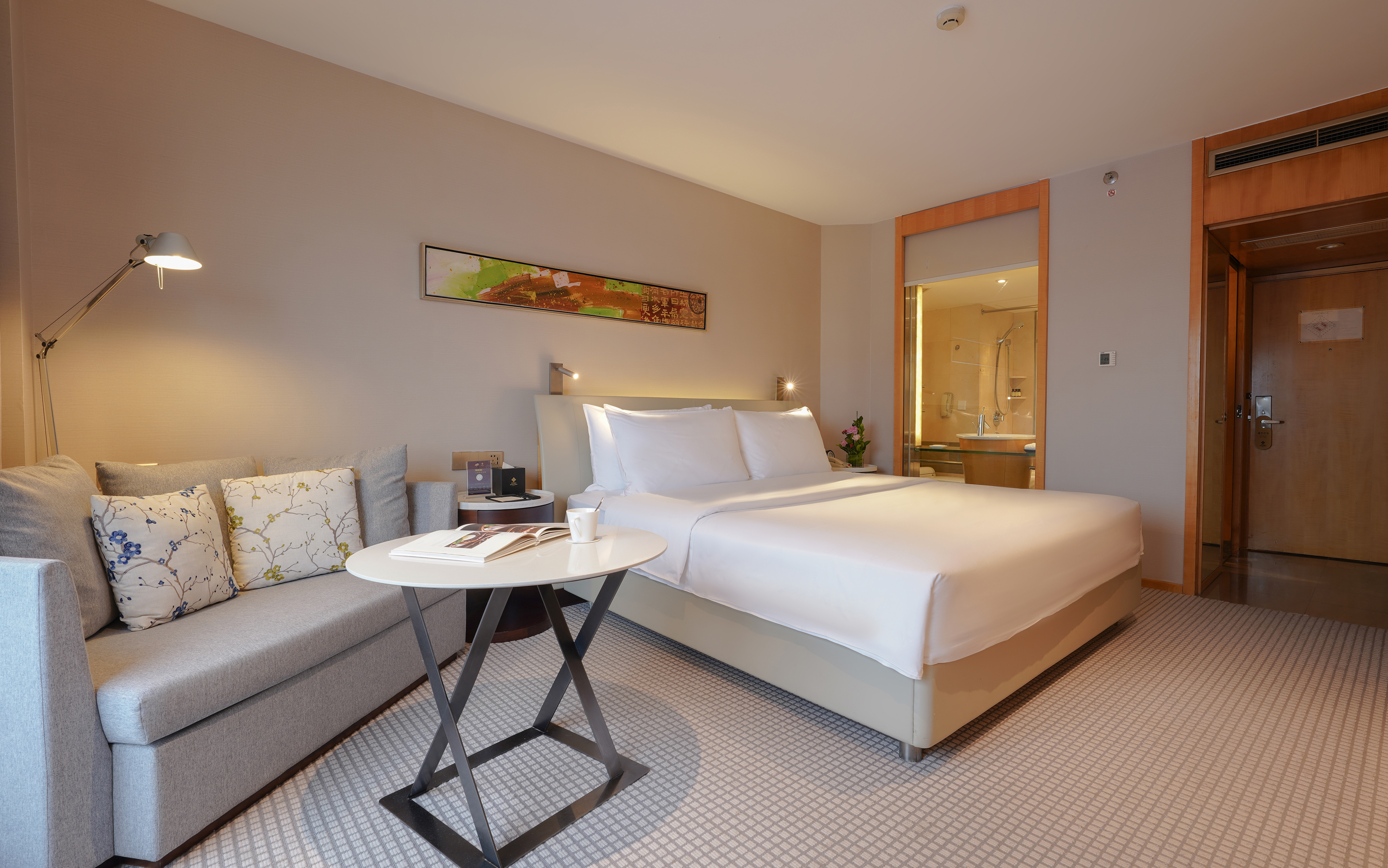 Jinling Hotel Nanjing金陵楼城景豪华大床房