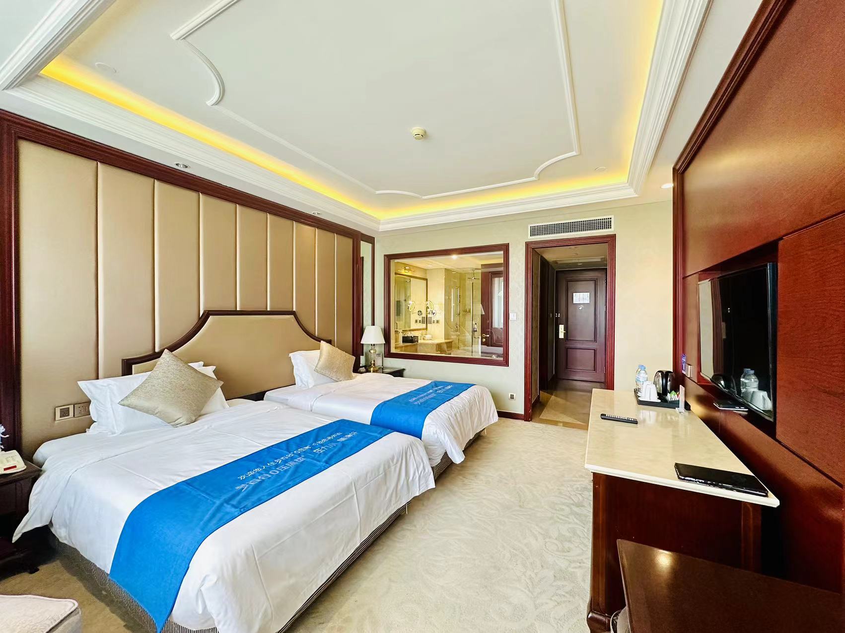 高级零压双床房