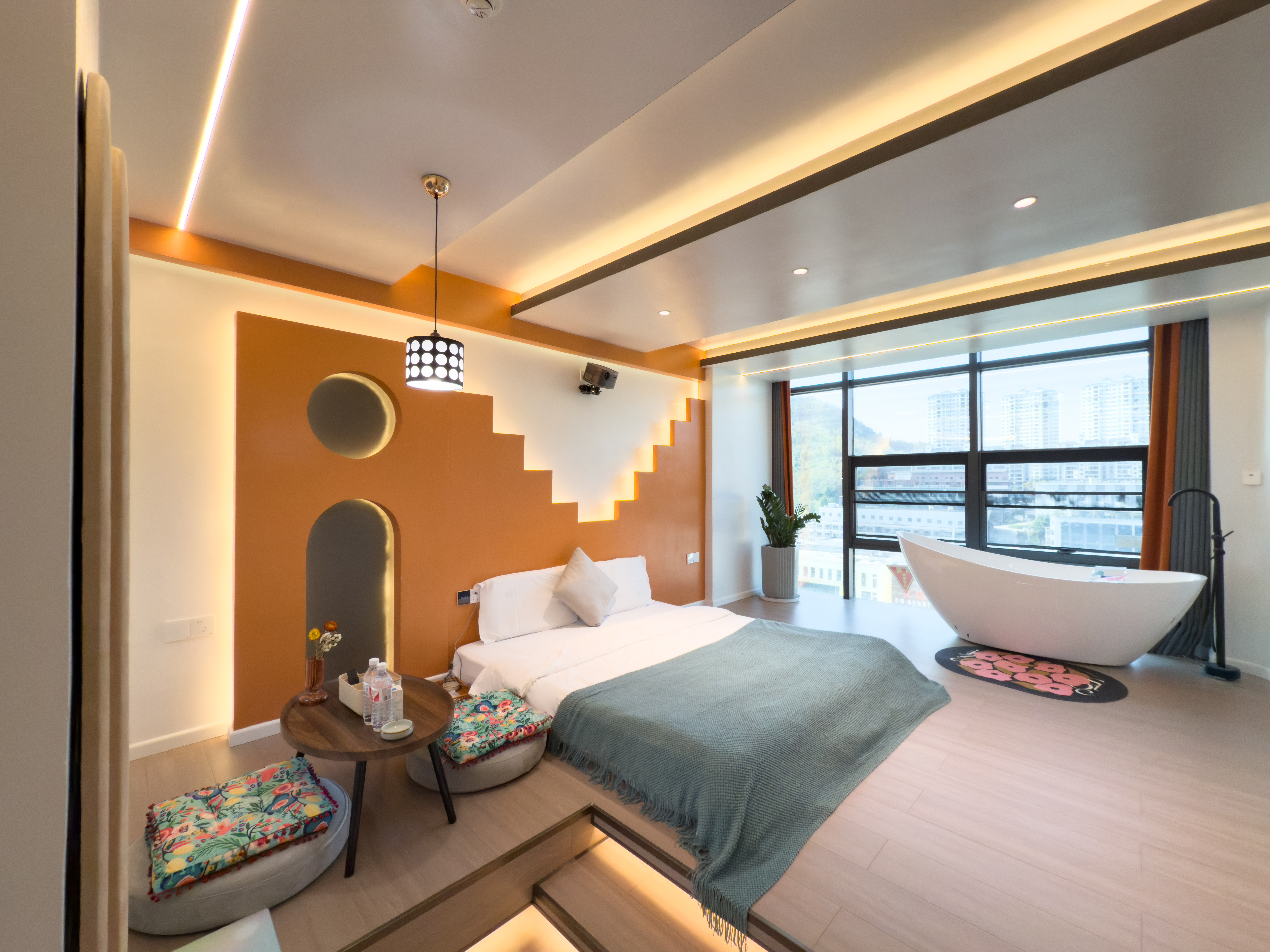 日暮（浴缸·冰箱·洗衣機·榻榻米·巨幕投影·智能客控）