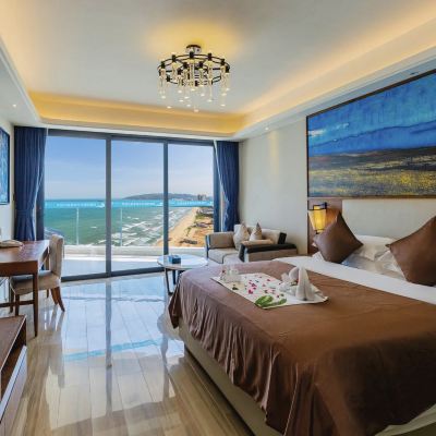 親海大床房 惠東雙月灣享海温泉度假酒店優惠