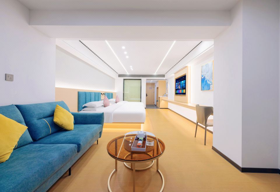 城景轻奢双床房（市井璀璨夜景+定制静眠床品+智能马桶）