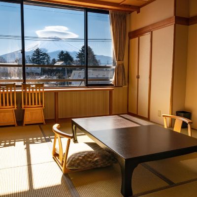3F富士山景日式房10帖 湯霧富士之宿 大池飯店優惠