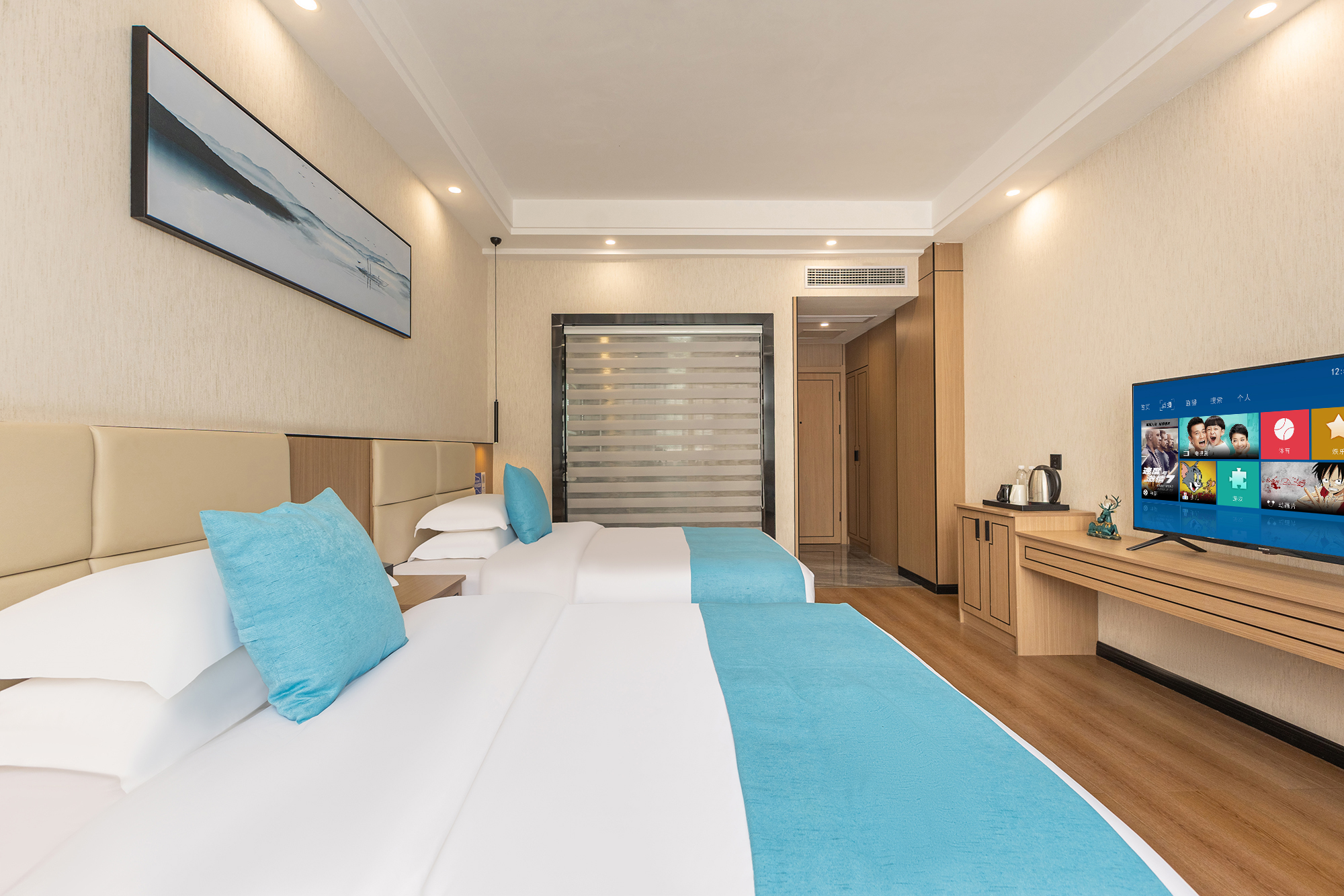 高级标间（阳光通透+休闲椅）