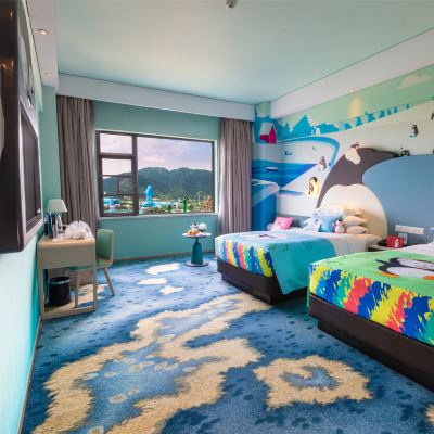 煙花景觀房雙床房 珠海長隆企鵝酒店優惠