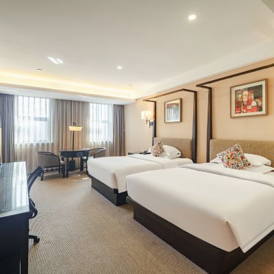 四季家庭四人房+雙大床+舒適大空間 杭州東站滙和君亭飯店優惠