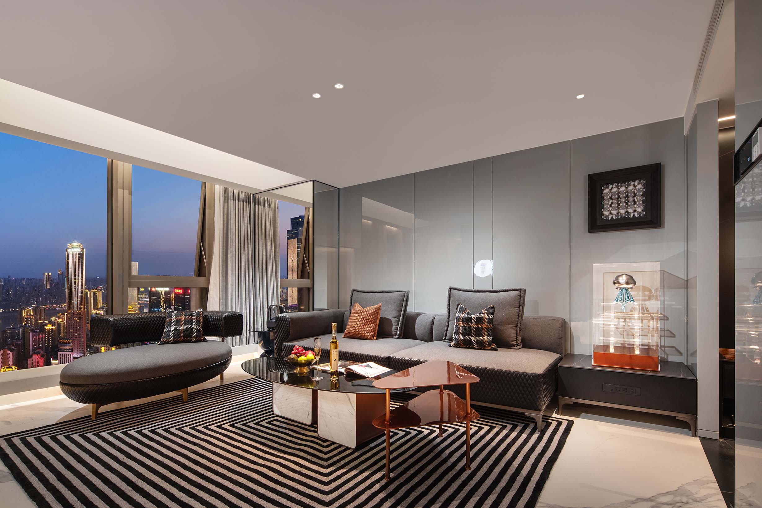 浮岛Loft·江景汤池套房