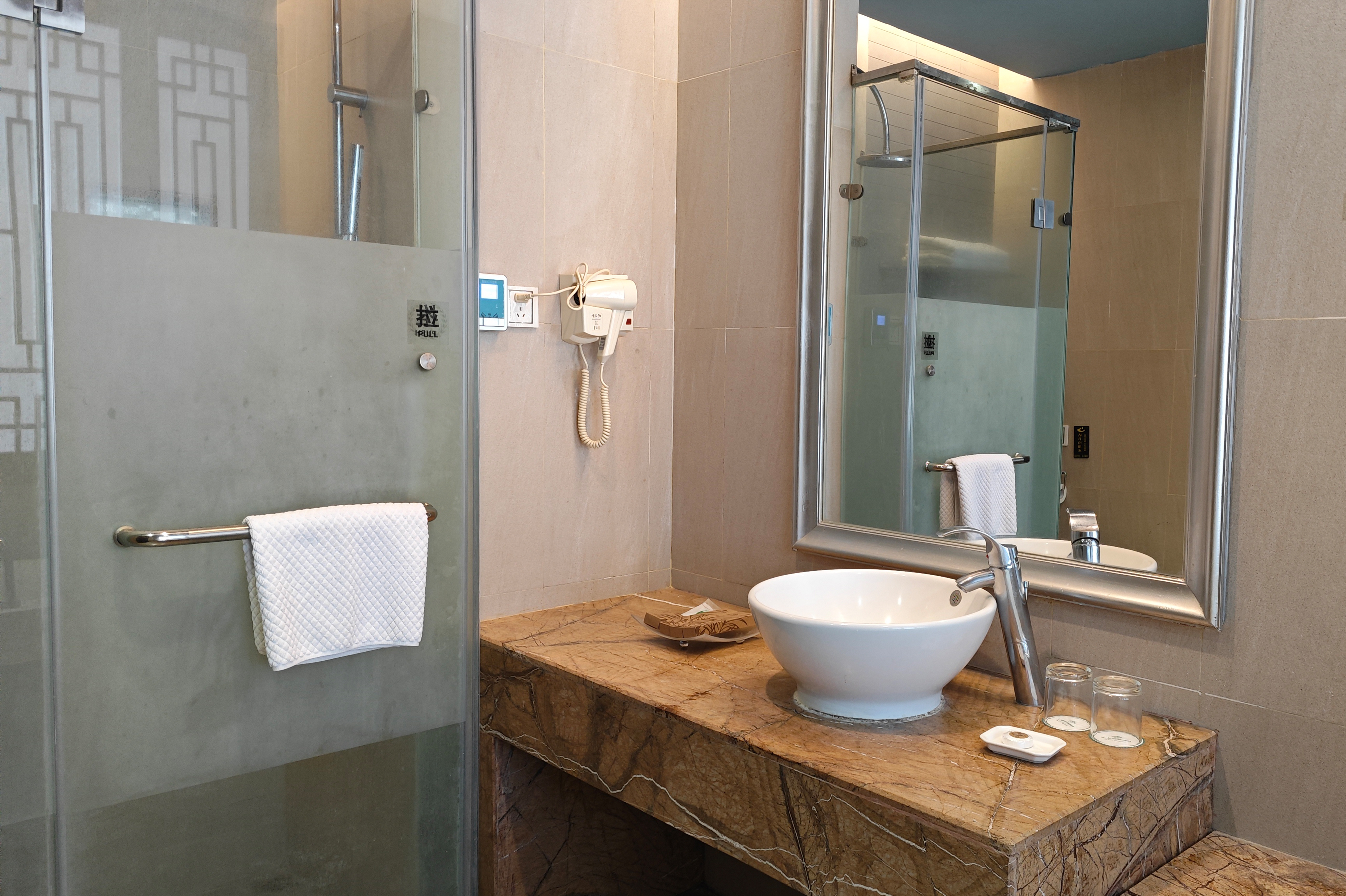 标准双床房|独立温泉池