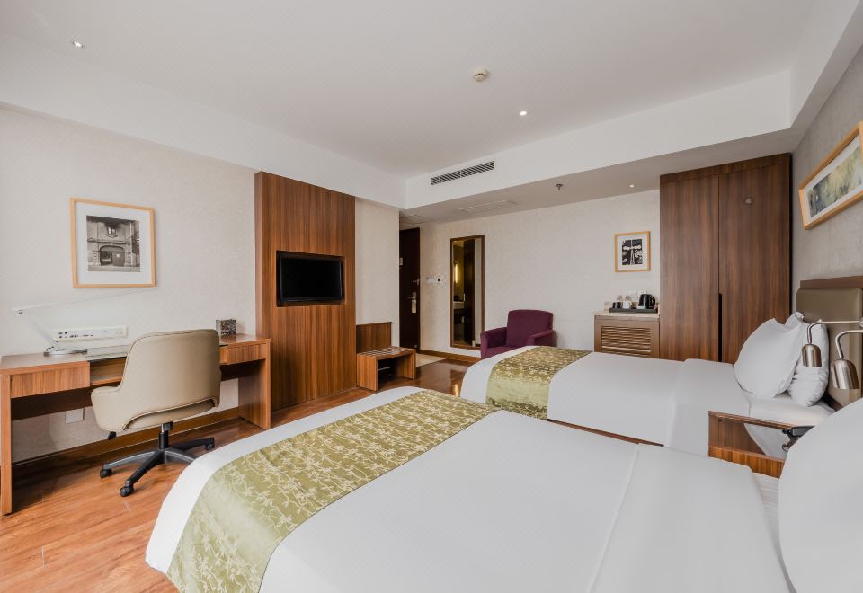 双床房（投屏电视+小冰箱）