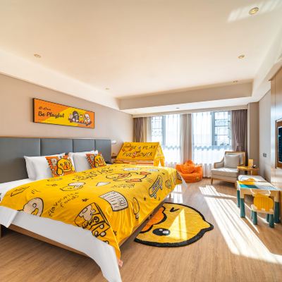 B.duck小黃鴨親子主題房 鄭州新鄭國際機場雲旅盛開飯店優惠
