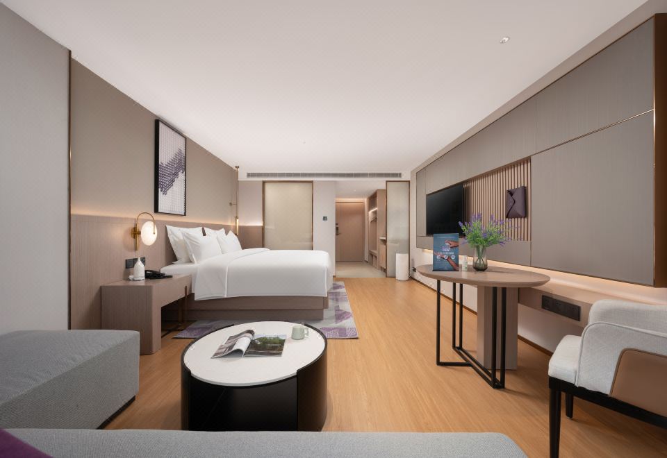 纯净自然大床房（地暖+马桶消菌模块+空气净化器）