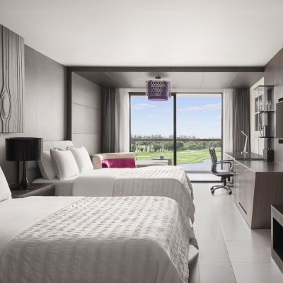 至尊豪華雙大床房 曼谷素萬那普艾美高爾夫水療度假飯店優惠