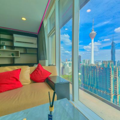 Suite with KLCC City View Kupon Flixses Suites at Platinum KLCC