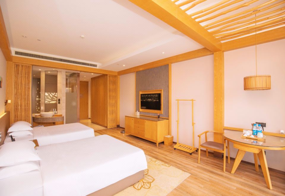 山語樓豪華雙床房