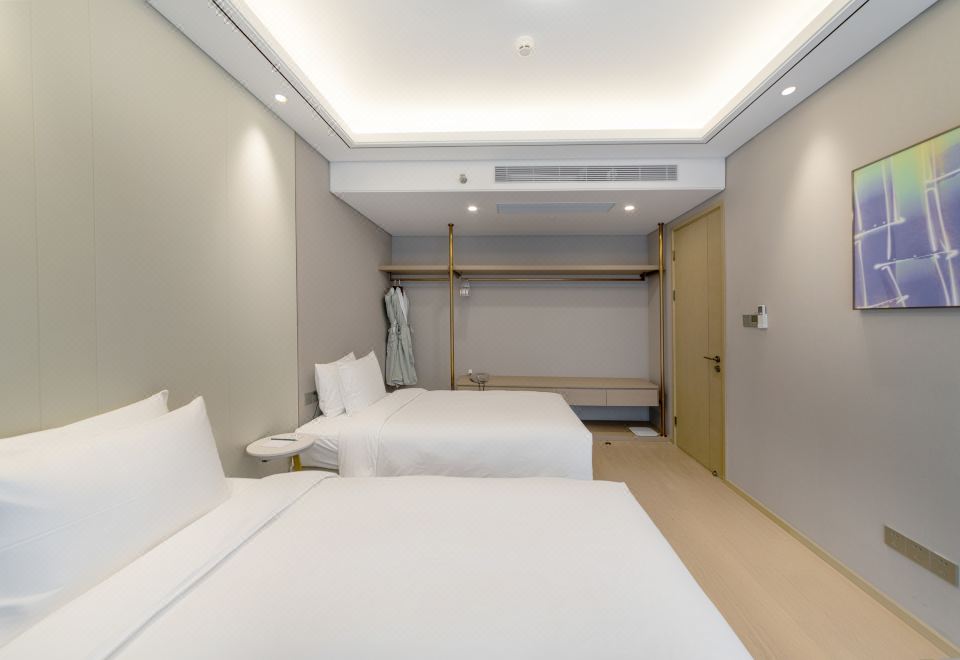 攬秀·一居雙床房丨智能馬桶丨金可兒床墊