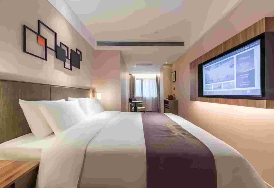 Peaceful Sleep Double Bed Room (Zero Pressure Comfortable Sleep + Smart Projection + Lakeside Beauty)
