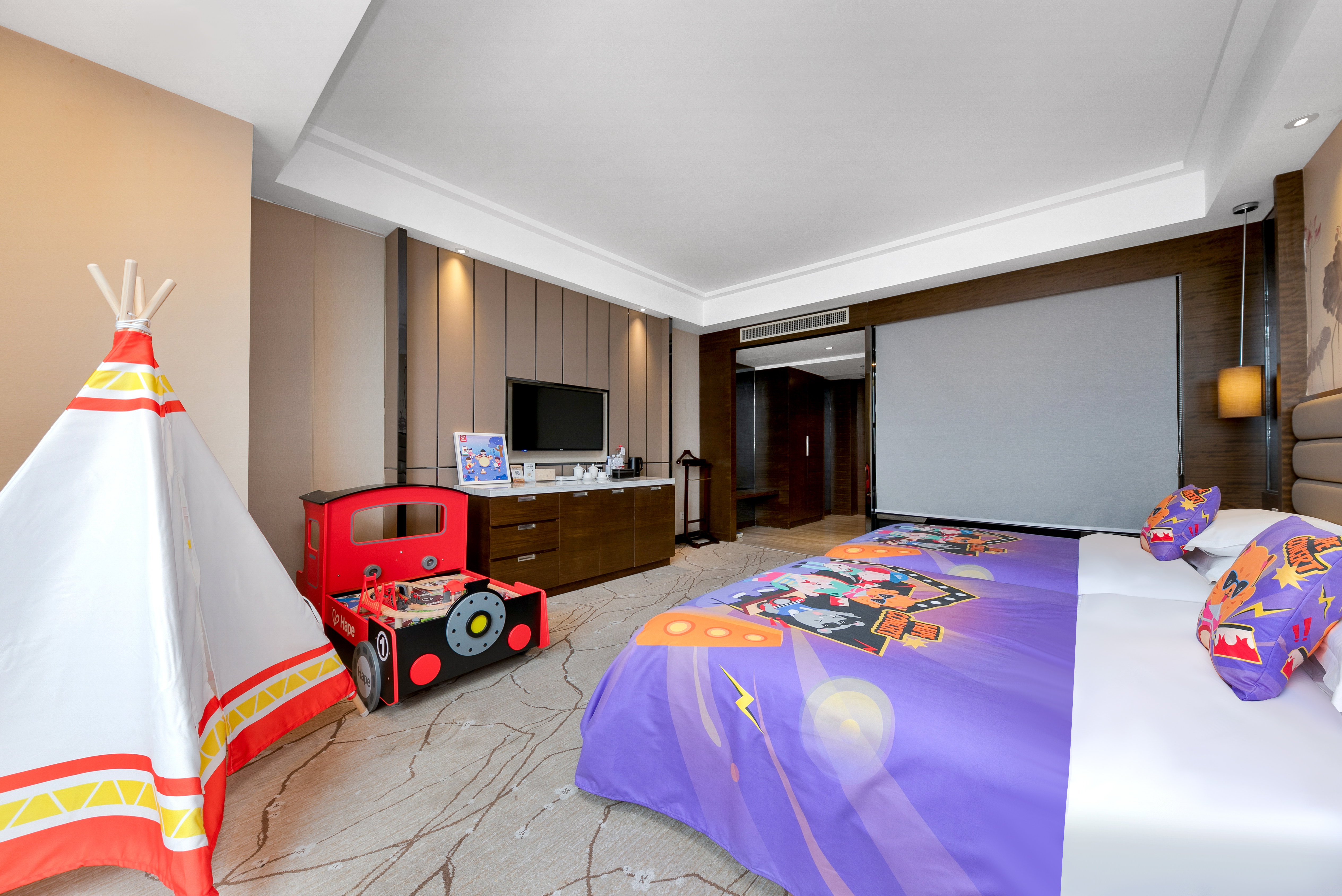 音乐亲子双床房