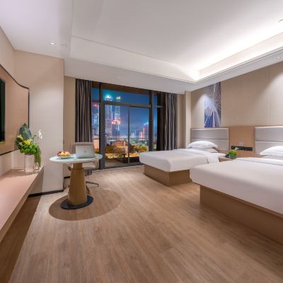 金鑽雙床房（全景落地窗） 金慶盛金鑽飯店（萬象城南寧火車東站店）優惠