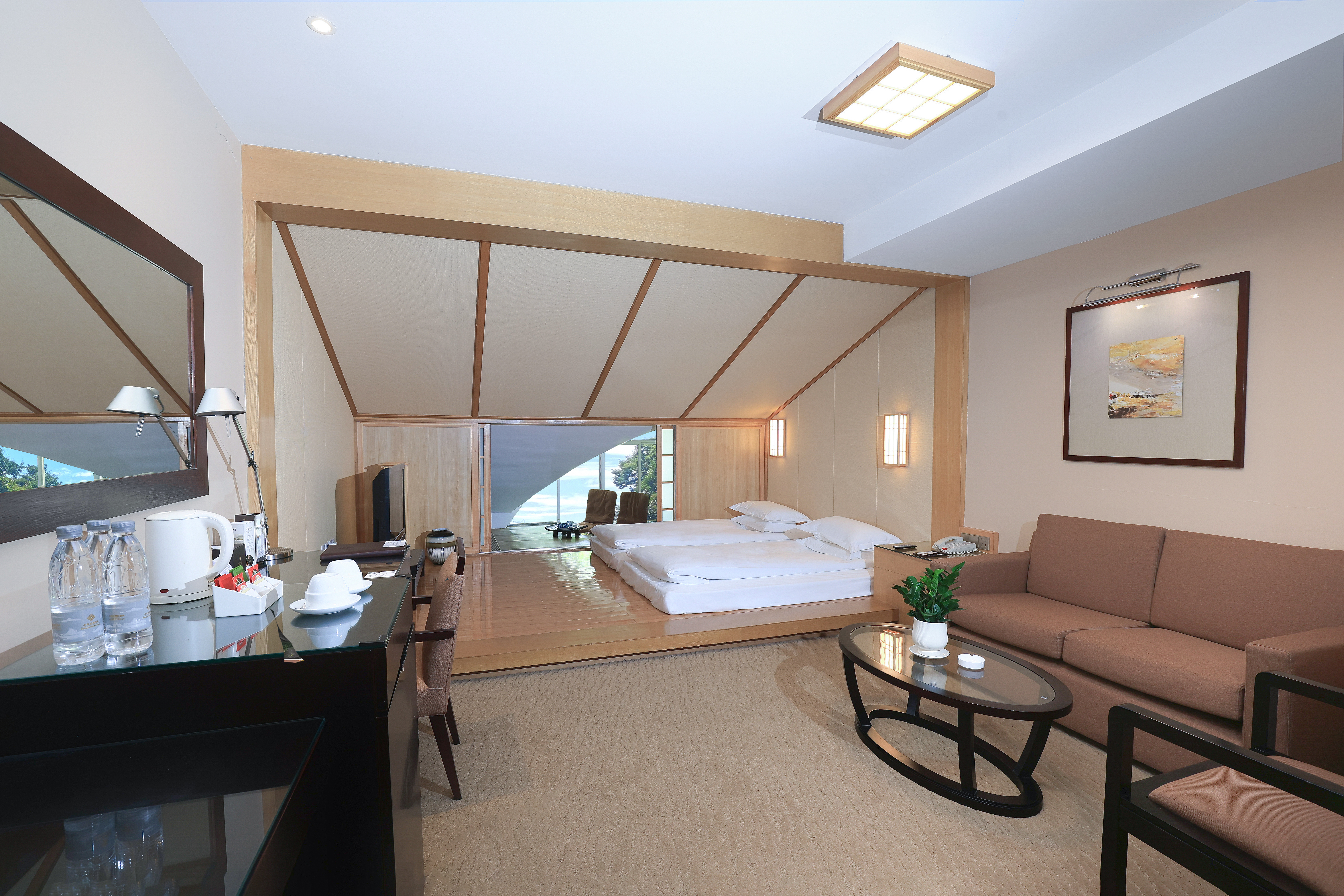 榻榻米主题双床房