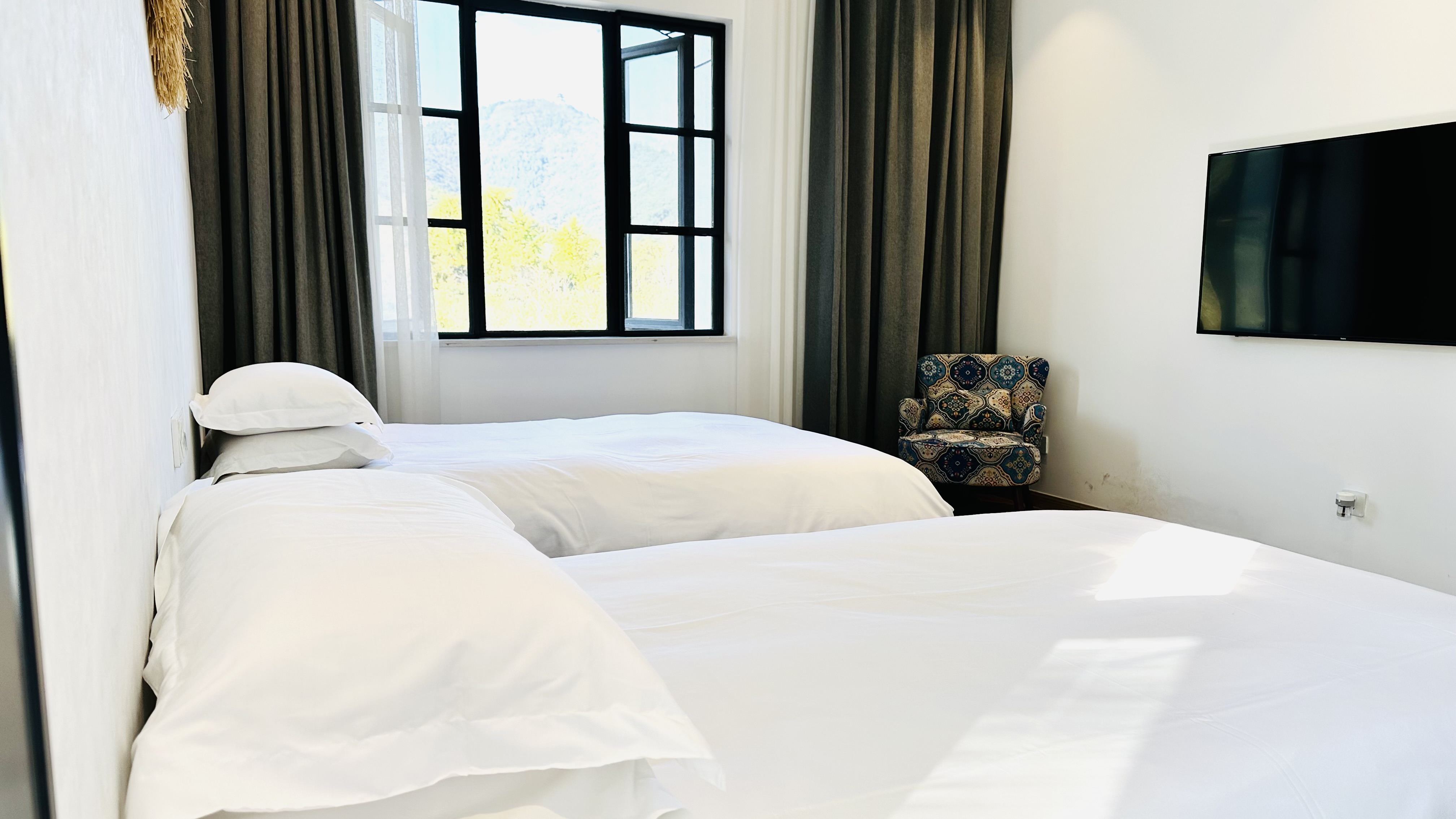 望山归·双床房（阳台+山景+舒适床品）