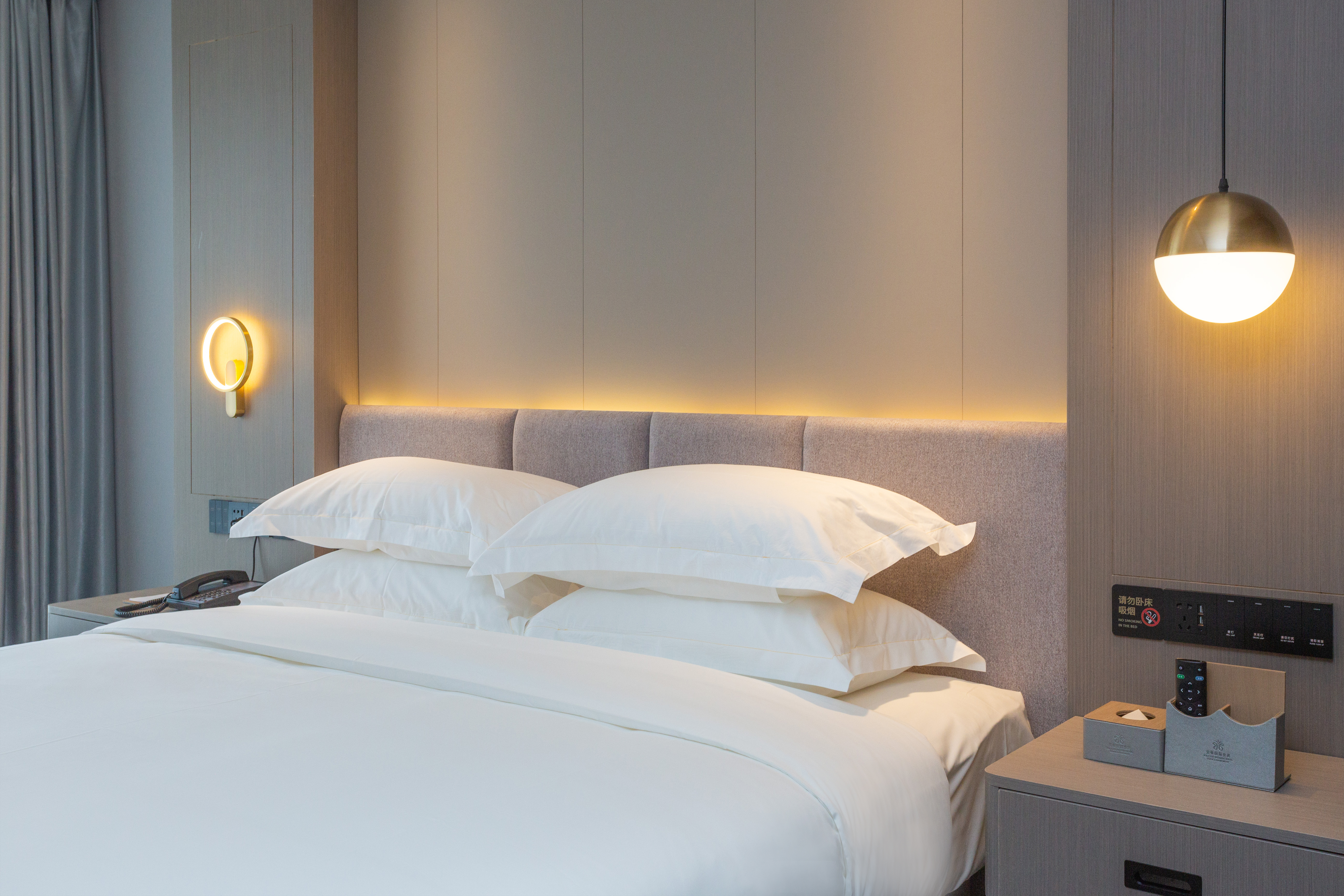 Poltton International Apartment (Guangzhou Conghua Jiadongguangchang)高级大床房（采光充足+舒适睡眠+乾湿分离）