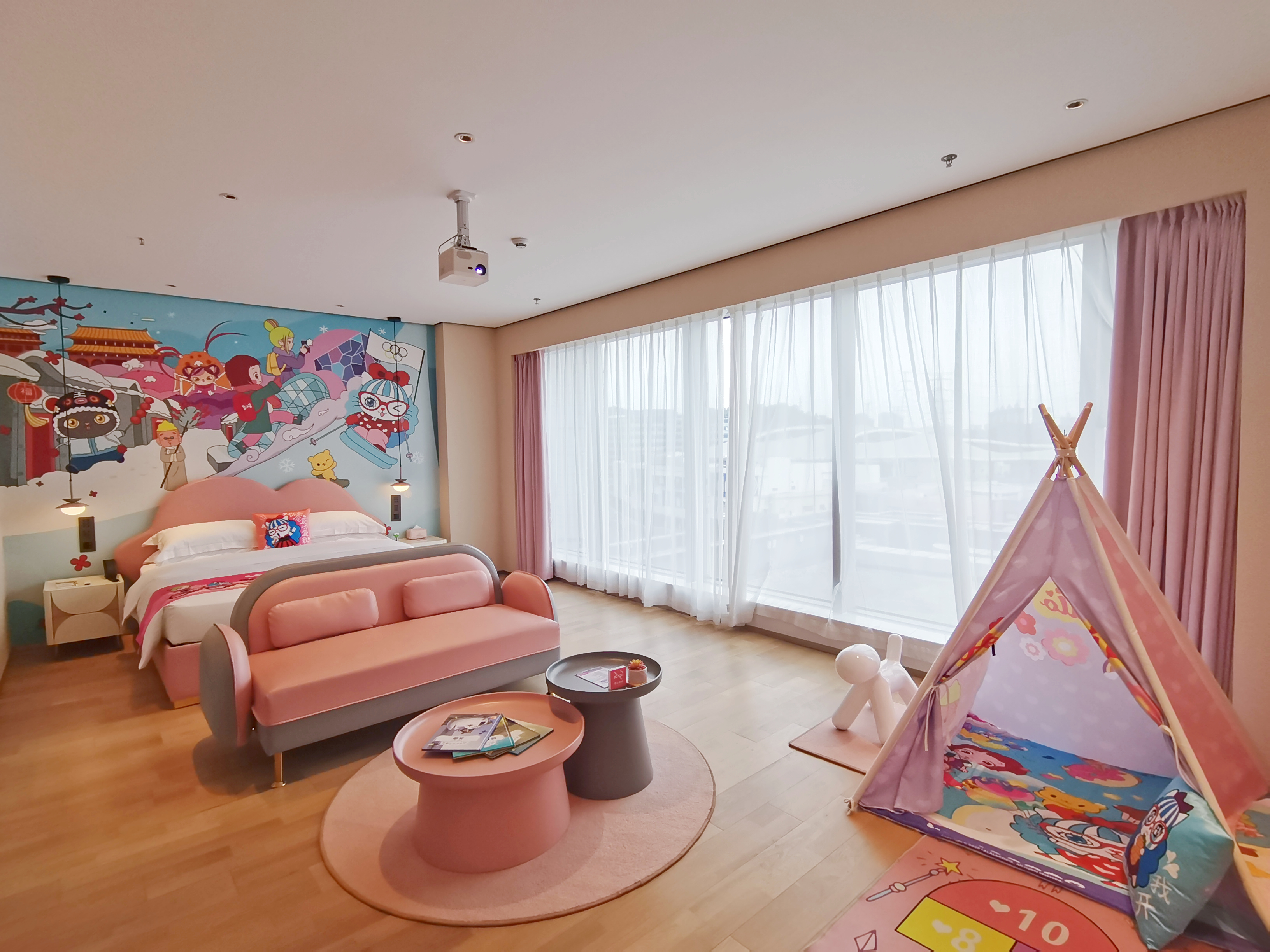 COCO主題兩房一廳【享全球IP版權+100寸投影+浴缸】