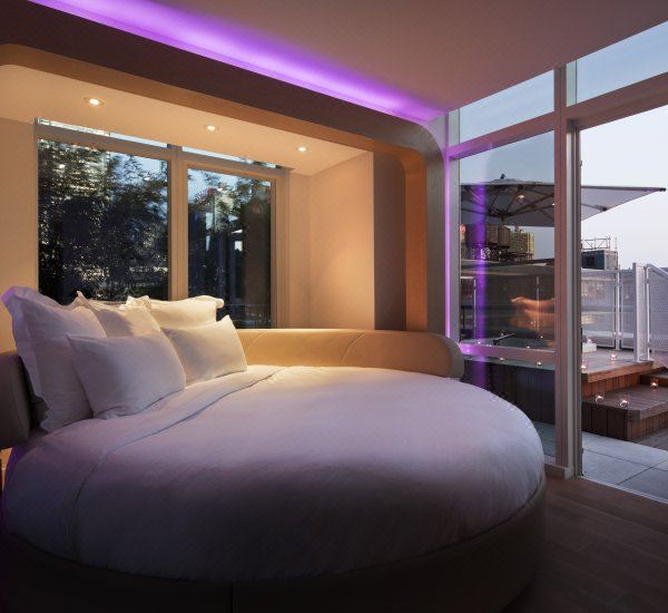 Yotel New York Times SquarePenthouse King Suite With Terrace