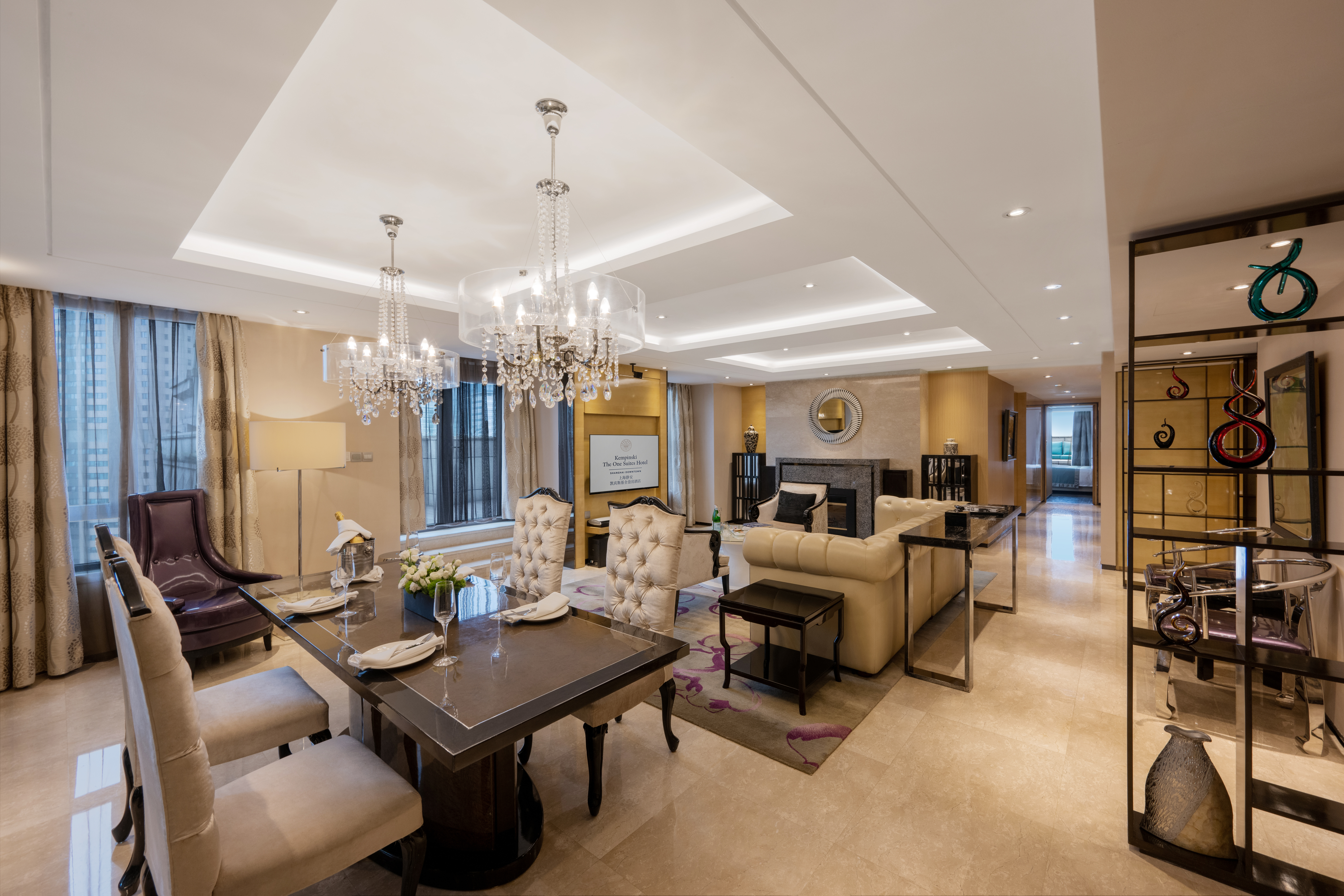 合锦阁三居大平层露台套房 | 露台+厨房+洗烘一体机