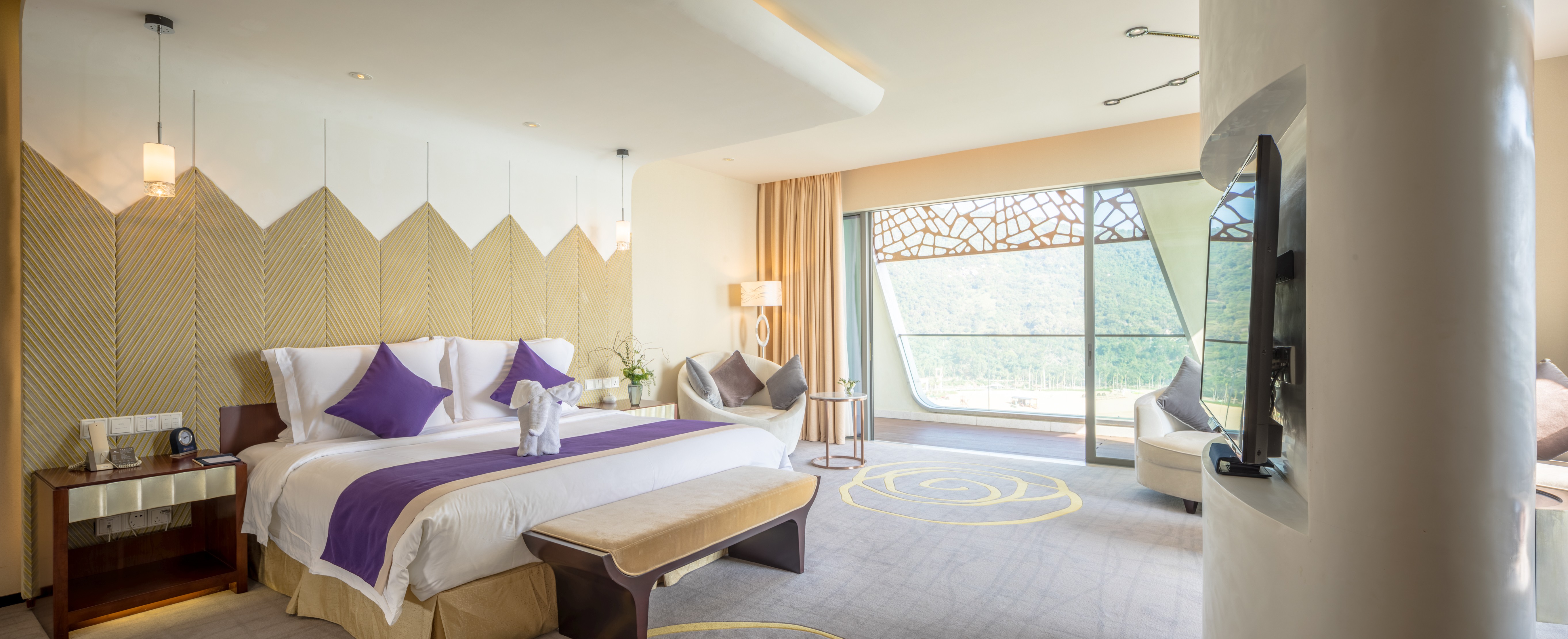 精选开放式海景套房