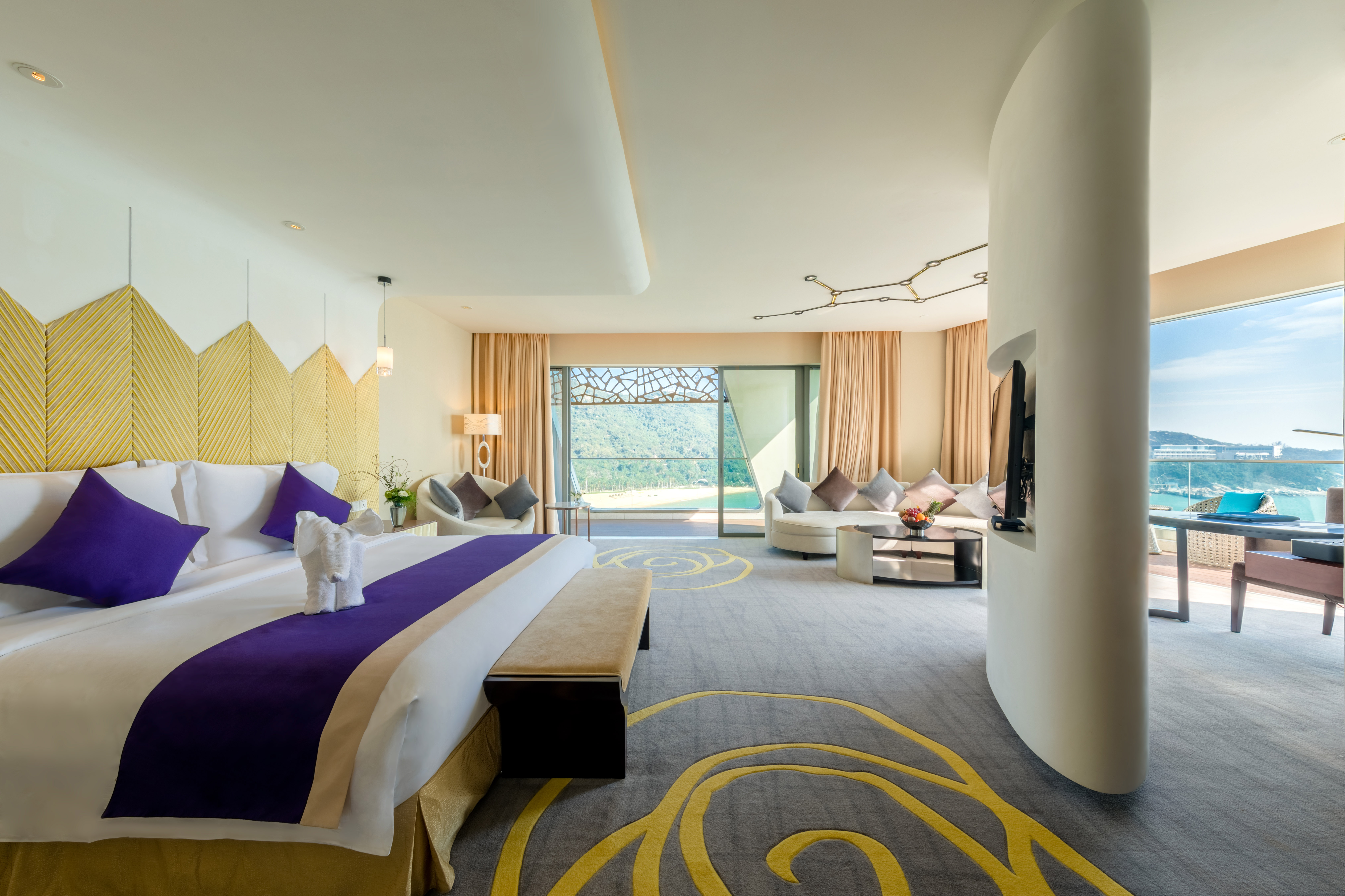 精选开放式海景套房