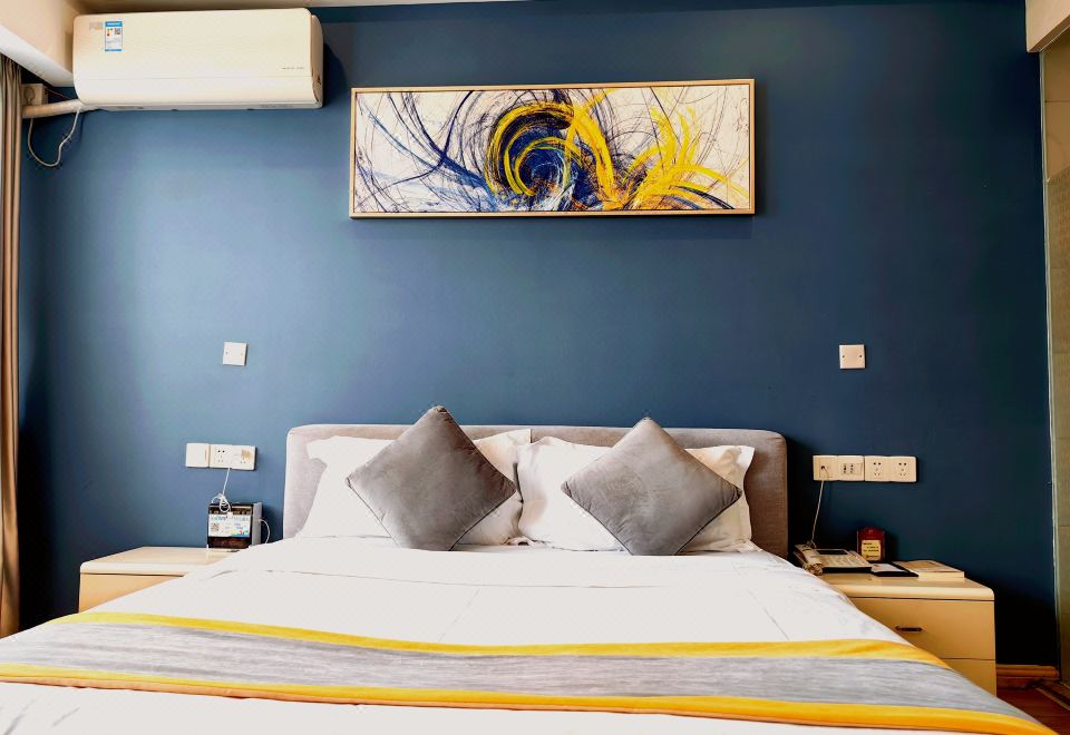 特價大床房【靜謐助眠+溫暖舒適+乾濕分離+落地景】