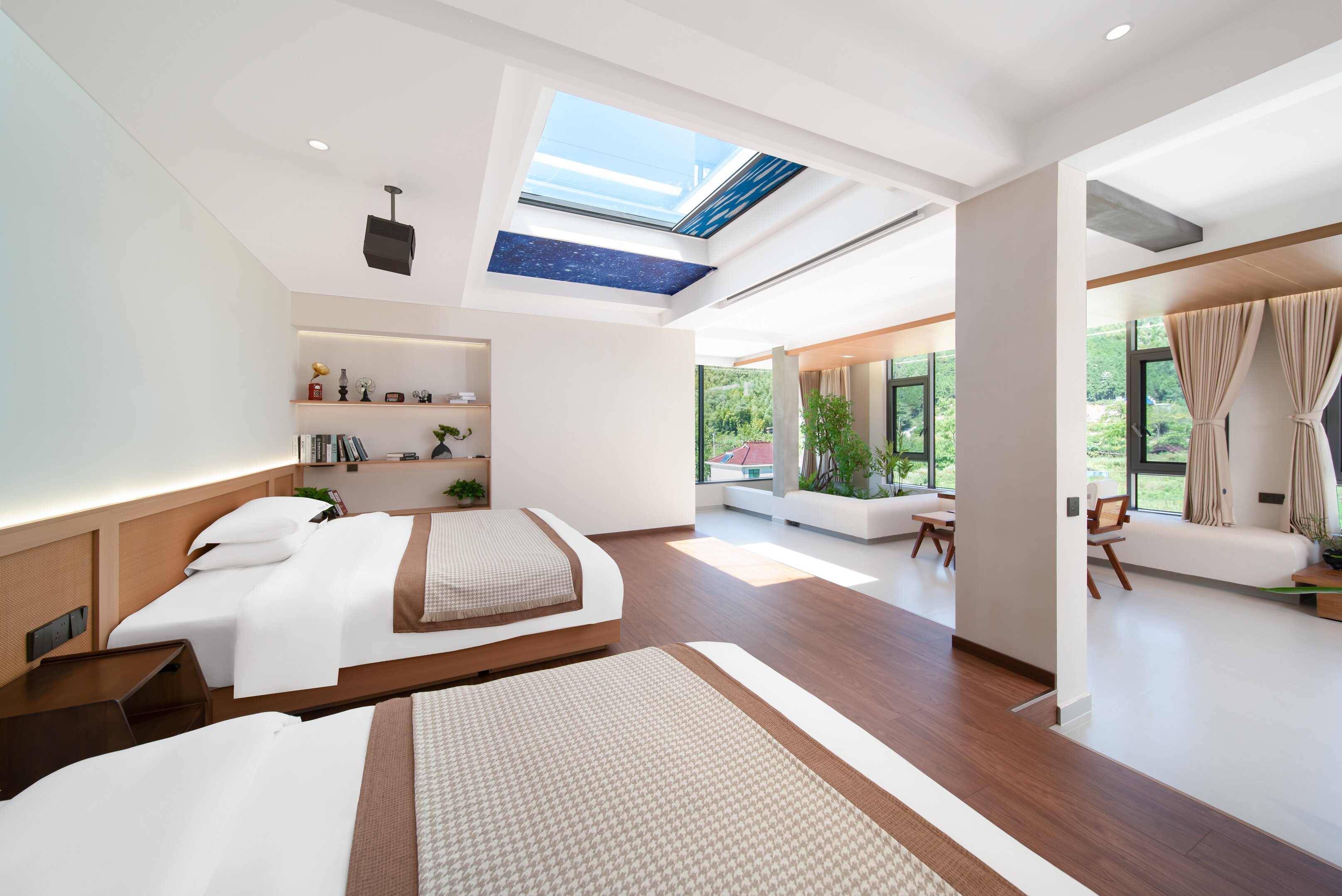 兰溪－繁星豪华家庭房（零压床垫＋独立观景阳台）