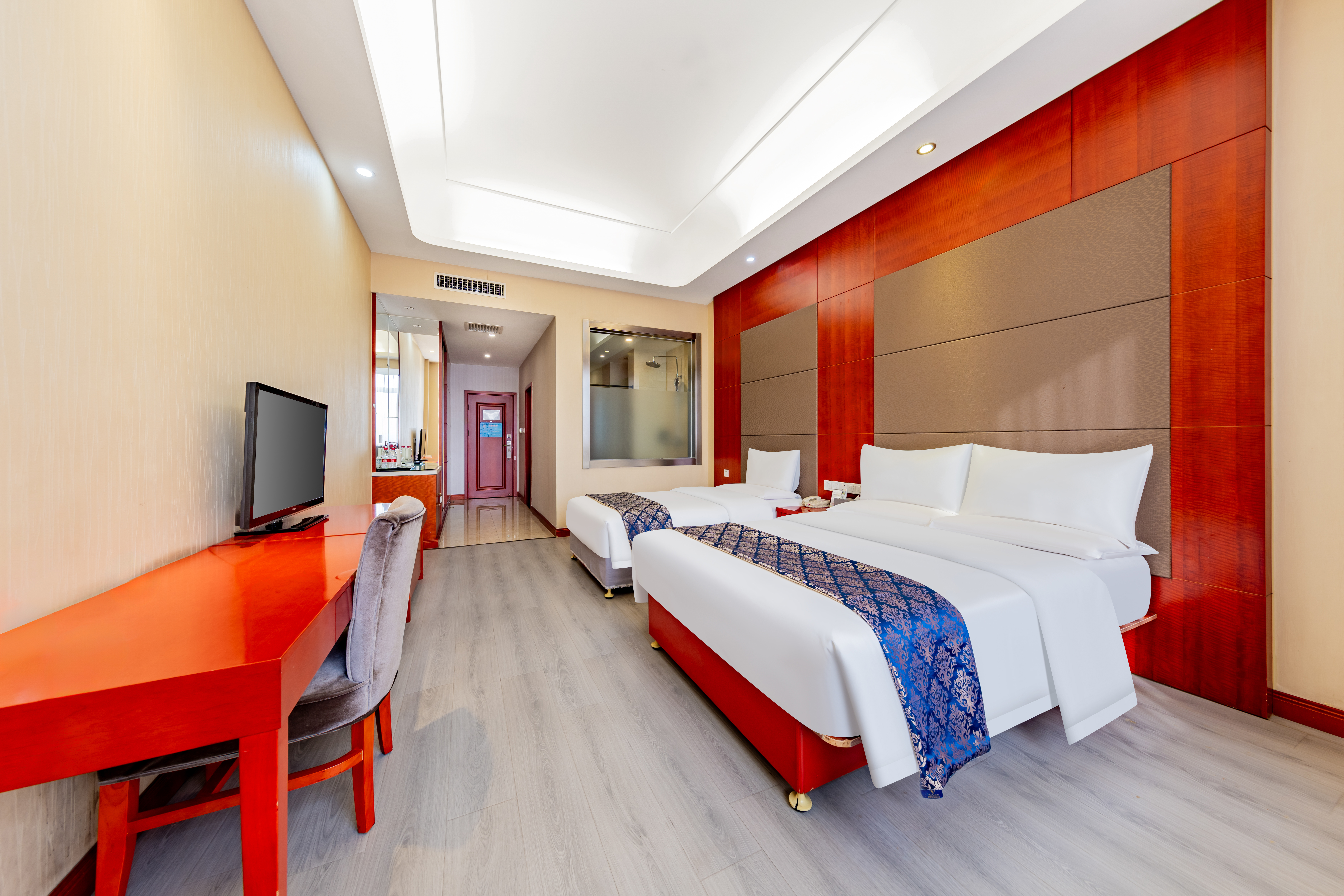 家庭房【高空观景·城景·】【荞麦皮.记忆棉枕芯】