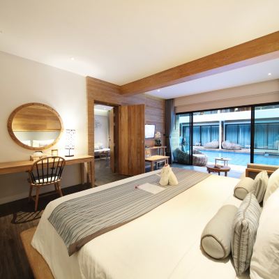 高級池畔房 - 雙人床 （3人） 阿基拉利普島度假飯店優惠