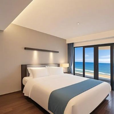 檀悦日出觀海大床房 惠州雙月灣檀悦豪生温泉度假酒店優惠