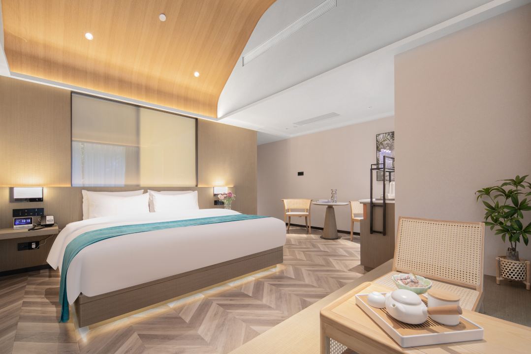 临湖I湖畔观景大床房（静谧安逸+记忆乳胶床垫）