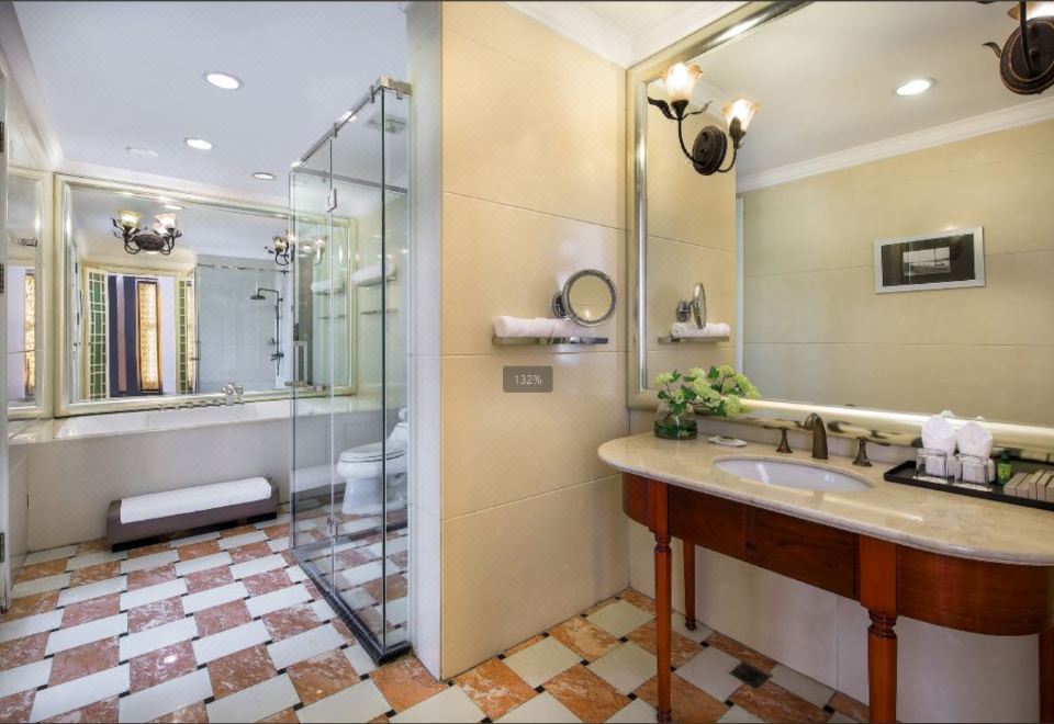 民國雅韻·行政雙床房（園林觀景+智能馬桶）